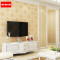 3D时尚欧式壁纸环保无纺布墙纸A+B搭配款客厅卧室电视背景墙 EN219-2黄色