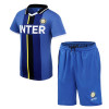 国际米兰足球俱乐部官方运动套装-蓝黑色 (Inter Milan) 蓝色 M
