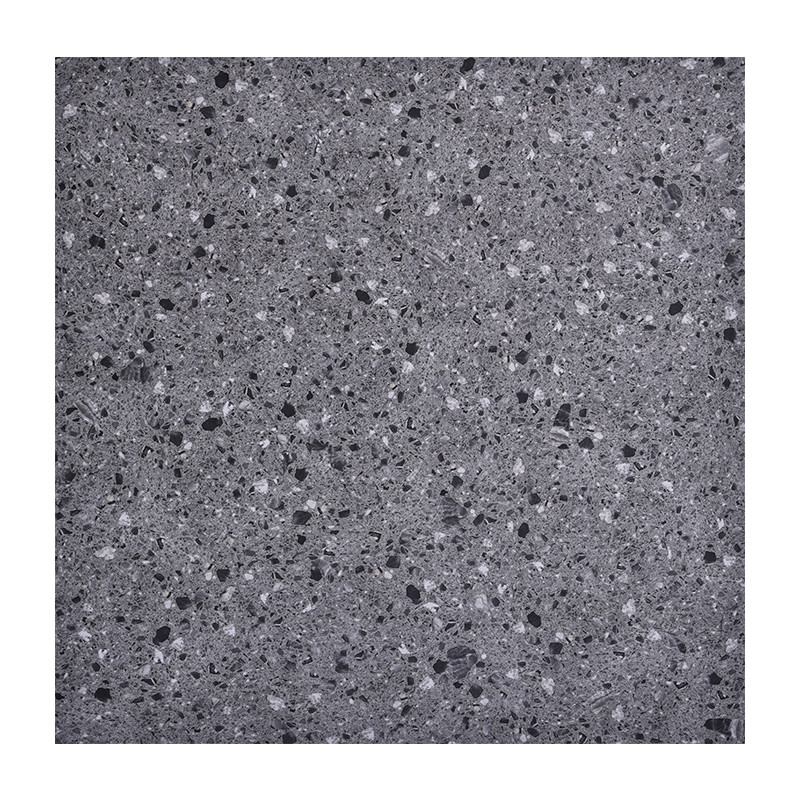 灰色通体水磨石地砖600x600客厅厨卫防滑耐磨地板砖商场工程瓷砖 600*600 T6051