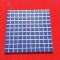 马赛克蓝色格子300x300抛晶砖厨房卫浴地板砖游泳池专用瓷砖地砖