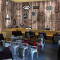 大型壁画欧式复古木纹印章咖啡厅餐厅KTV壁纸客厅沙电视墙纸_7 无缝珍珠布/每平米