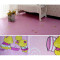 铺地地板革pvc石塑地板卧室家用加厚耐磨防水防滑环保地板纸地贴 默认尺寸 正黄加厚黄大理石