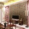 中式书法字毛笔字兰亭序墙纸古玩店客厅茶楼会议室客厅背景墙 15024
