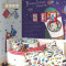 壁纸卧室卡通儿童可爱女孩房搭配环保无纺墙纸儿童房壁画 RN1251202