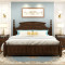 老故居 床 实木床 双人床 婚床 美式乡村床 卧室床 实木床家具 1.8米抽屉单床