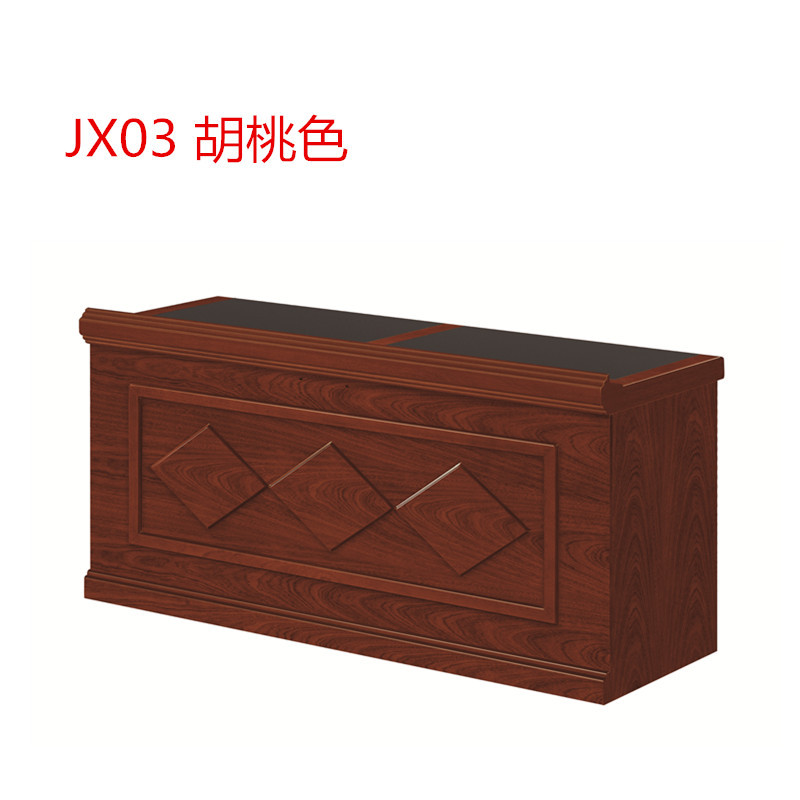 钜晟领导发言台油漆会议台会议桌条桌 JX03胡桃色1.6米*0.6米