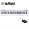 雅马哈电钢琴P-125B P125WH电子数码钢琴88键重锤 125黑色主机+U架子+单踏板