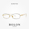 BOLON暴龙2018新款光学镜架女金属全框近视镜舒适眼镜架BJ7029 B10金色/亮黑镜框