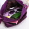 桂兰珊（Guilanshan）中年女包斜挎包单肩包休闲防水尼龙帆布包牛津布包女士包包运动 紫色