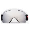 滑雪镜防雾防风沙大球面眼镜男女款成人登山雪地护目镜 水银片