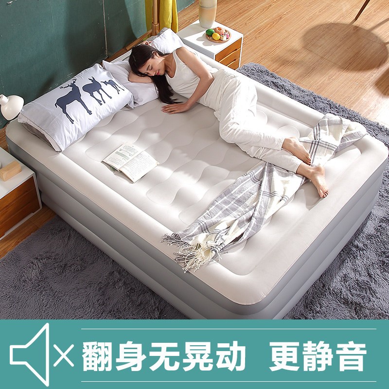 649_755_新品 充气床加厚三层气垫床家用双人充气床垫 便携空气折叠