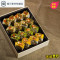 永德吉木质寿司盒子样品箱促销便当盒一次性日式打包盒包装盒寿司样品箱JT25146 默认颜色