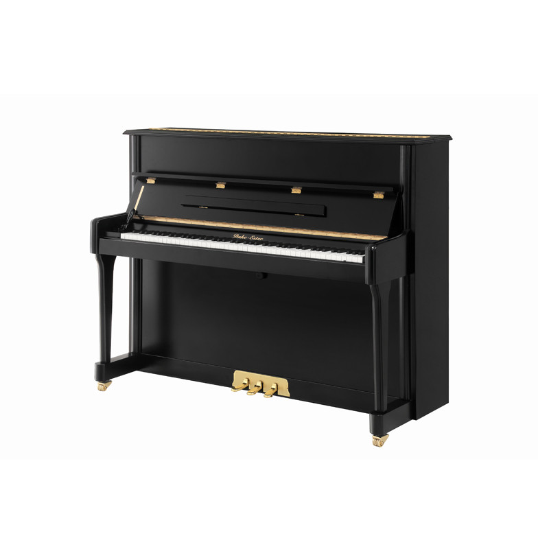 公爵钢琴E系列 专业演奏用琴 122E 黑色哑光 立式钢琴 专业钢琴 黑色