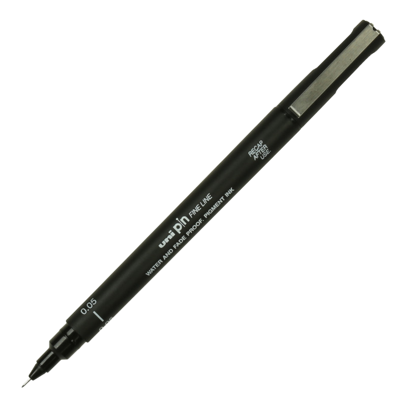 正品三菱绘图针管笔 防水性漫画设计绘图笔描图勾线笔 0.3(0.35mm)蓝色