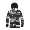 诺诗兰（NORTHLAND）户外运动男女防水透湿防风保暖滑雪滑板服GK065701/GK062702 160 GK065701-1000黑色（男）