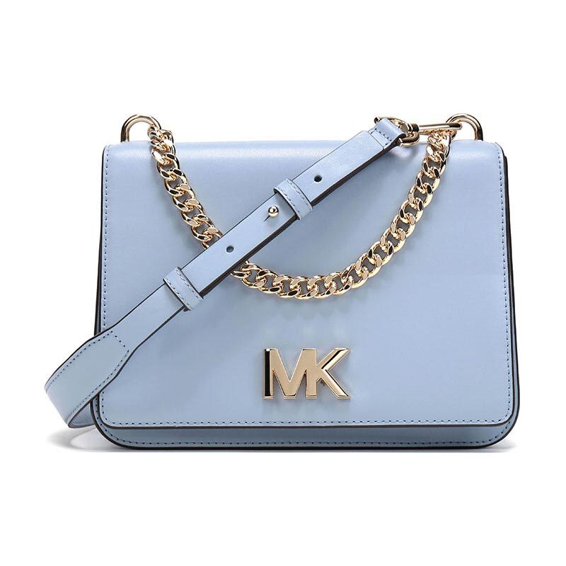 MICHAEL KORS 迈克·科尔斯 MK手提包 女MOTT系列欧美时尚大号单肩斜挎包 30T7GOXL7 浅蓝色