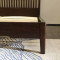 A家家具 床 现代中式双人床单人床高箱储物架子1.5米1.8米床古韵时尚现代简约卧室家具春晓系列 G007 1.8米排骨架+床垫