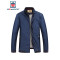 AEMAPE美国苹果夹克男士春百搭时尚立领新款外套 4XL(195/108A) 蓝色