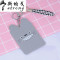 可爱公交卡套软皮学生卡通创意韩国饭卡保护套卡钥匙扣女挂绳_5 龙猫黑白扣