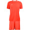 LINING李宁足球服套装男士比赛服足球衣训练服套服短裤 橙色款 AATN033 M 橙色