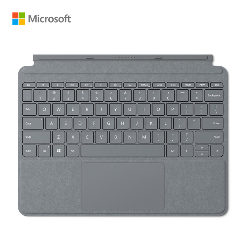 微软（Microsoft）Surface Go 特制专业键盘盖（亮铂金）微软键盘