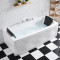 浴缸亚克力家用浴缸独立式浴缸浴池小户型嵌入式1.5米-1.8米冲浪按摩恒温 冲浪按摩恒温 &asymp1.5M