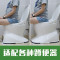 仿真陶瓷形移动塑料座便器老人孕妇坐便器便携式坐便椅马桶PP马桶 默认尺寸 豪华款卡其厕所