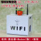 wifi收纳盒机顶盒路由器收纳盒安全透气电线插排插座多款多色多功能家用生活日用家庭整理用具_2 3层路由器套装-小号WIFI