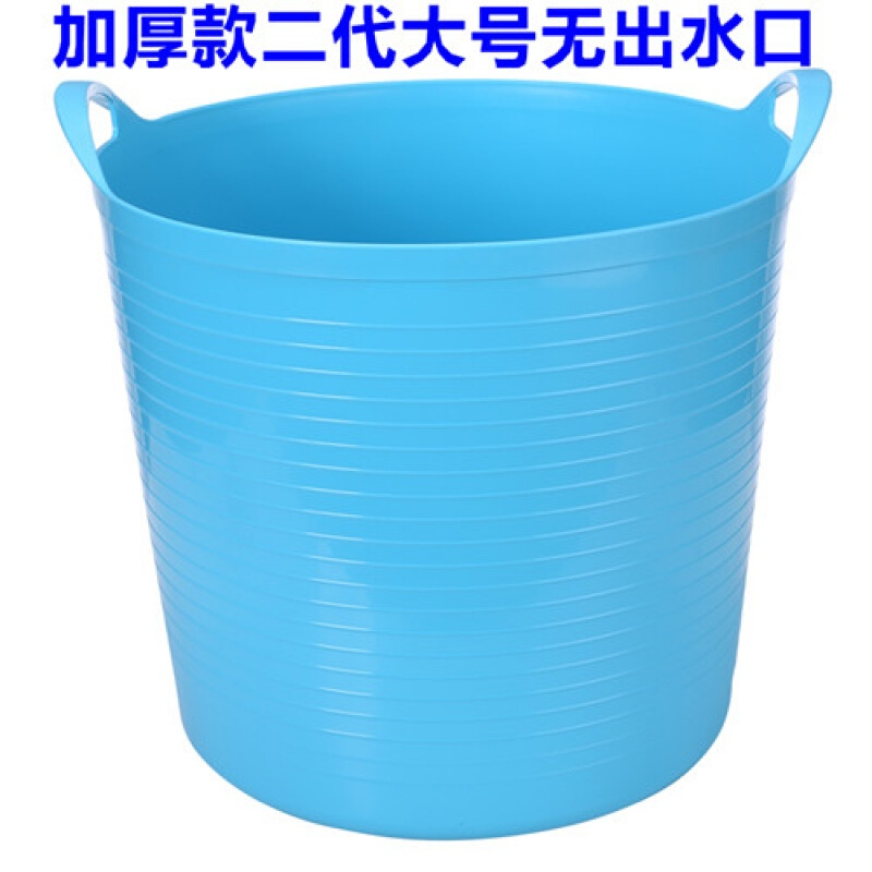 全身折叠洗澡盆浴桶浴盆洗澡桶泡澡桶家用加厚塑料大人沐浴桶特大号黄(带出水口)适合0-10 大号浅蓝(无出水口)适合0-6