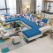 沙发客厅整装布艺沙发小户型贵妃转角组合北欧现代简约u型l型家用_955_786 两件套2.4米（送地毯）_米黄+蓝色