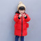 2016新款童装儿童棉服加厚连帽冬装时尚舒适韩版可爱女童棉衣外套 焦糖色 130码建议身高120-130左右