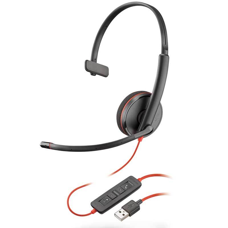 缤特力（Plantronics）C3210 USB 头戴式耳机 耳麦 /降噪麦克风/带话筒