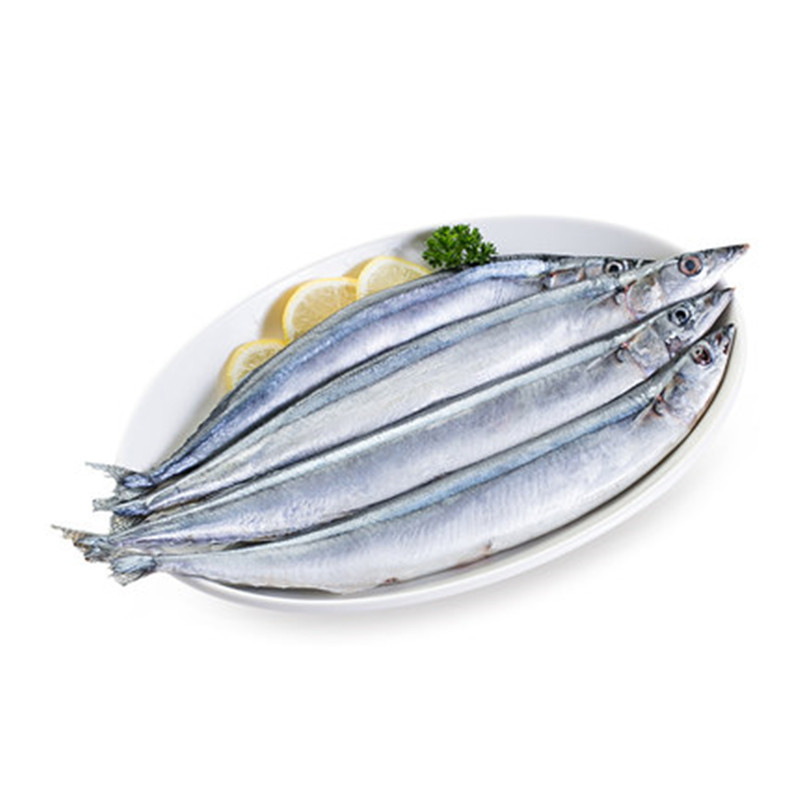 秋刀鱼 3-4条/斤 鲜活冷冻水产烧烤海鱼深海竹刀鱼3斤
