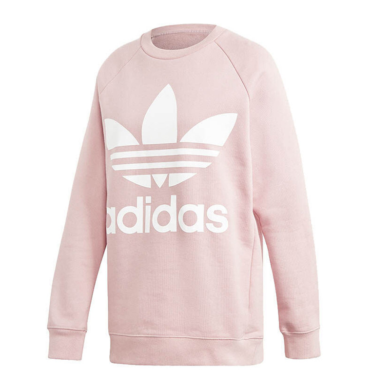 Adidas阿迪达斯三叶草2018OVERSIZEDSWEAT冬季女装卫衣DH4432 S DH4432