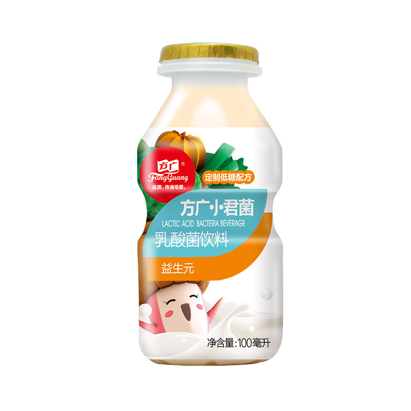 方广 宝宝酸奶 小君菌乳酸菌饮料 益生元 100ml/瓶装 进口奶源