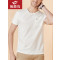 红豆旗下相思鸟（xiangsiniao）白色简约基础男士短袖T恤T128V 170/88A 白色
