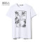 Hieiika海一家男装2019夏季植物字母印花休闲短袖T恤 170/88A/M 漂白花纹G9