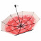 焦下遮阳伞防紫外线女蕉下晴雨伞两用太阳折叠防晒伞upf50+双层 倚杏