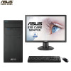 商用PC 华硕（ASUS）D340MC 商用台式机整机 21.5英寸显示器(G4900 4G 500GB 黑 DOS)