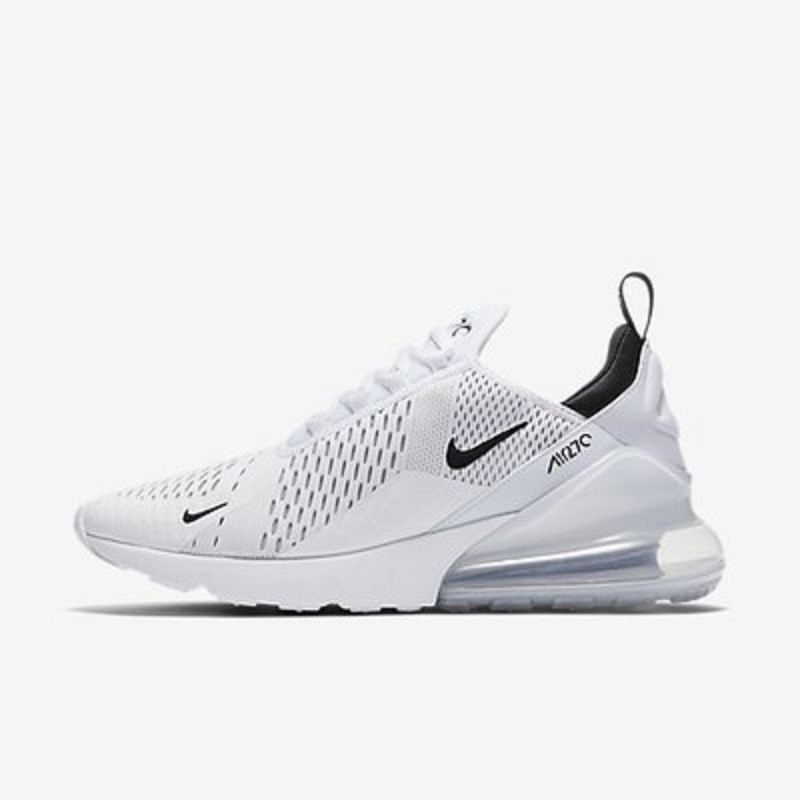 Nike 耐克NIKE AIR MAX 270男子休闲鞋AQ9164 AH8050 AO1023 白黑色 45