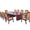 鸿业盛大FS-A7538办公家具大型开会桌办公桌会议桌3800L*1600W*760H 胡桃色