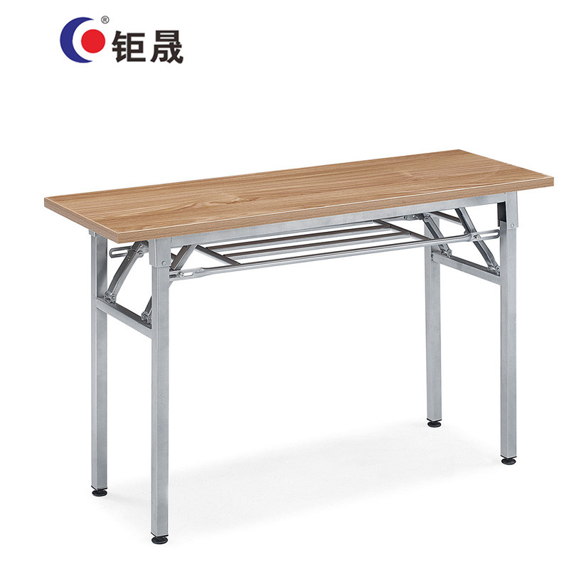 钜晟办公家具折叠桌1.4米会议条桌18P1402 橡木色