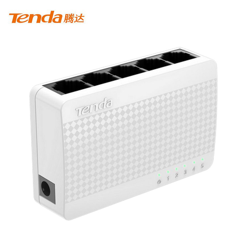 腾达（Tenda）S108 8口百兆交换机 家用宿舍交换器 监控网络网线分线器 分流器 兼容摄像头