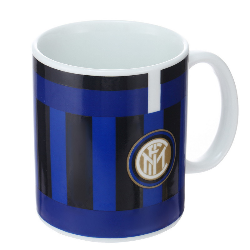 国际米兰俱乐部Inter Milan创意官方定制经典办公家用陶瓷马克水杯 蓝黑色
