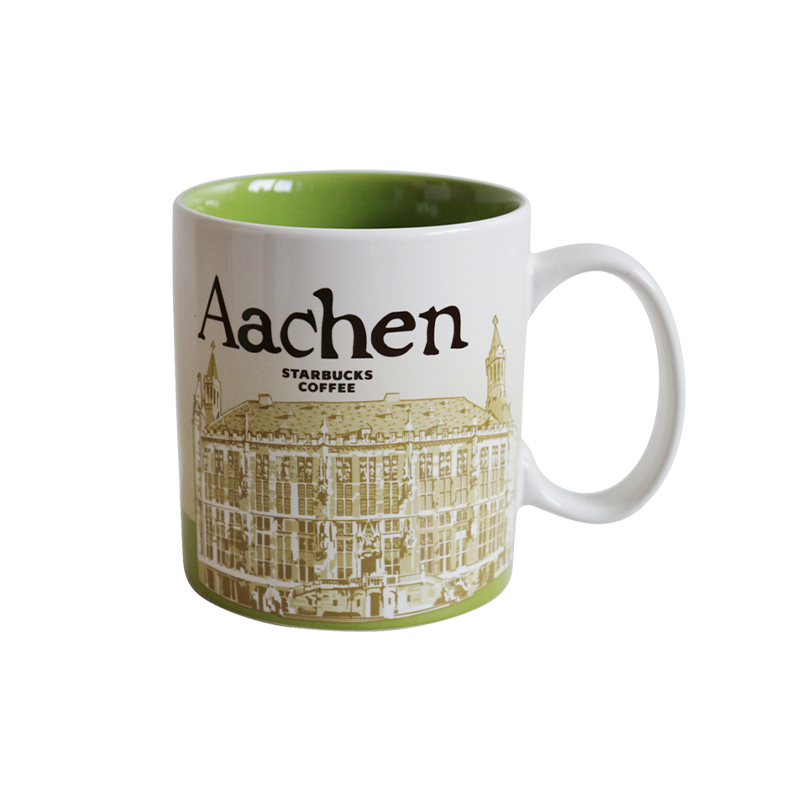 Starbucks星巴克City Mug Icon系列马克杯 - Aachen亚琛 白色