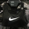 NIKE耐克女装健身舒适休闲紧身内衣跑步运动背心胸衣AJ5220-100 AJ5220-010黑色 M