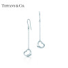 TIFFANY&CO.蒂芙尼ELSA PERETTI™系列:Open Heart垂坠耳环 925银 银色