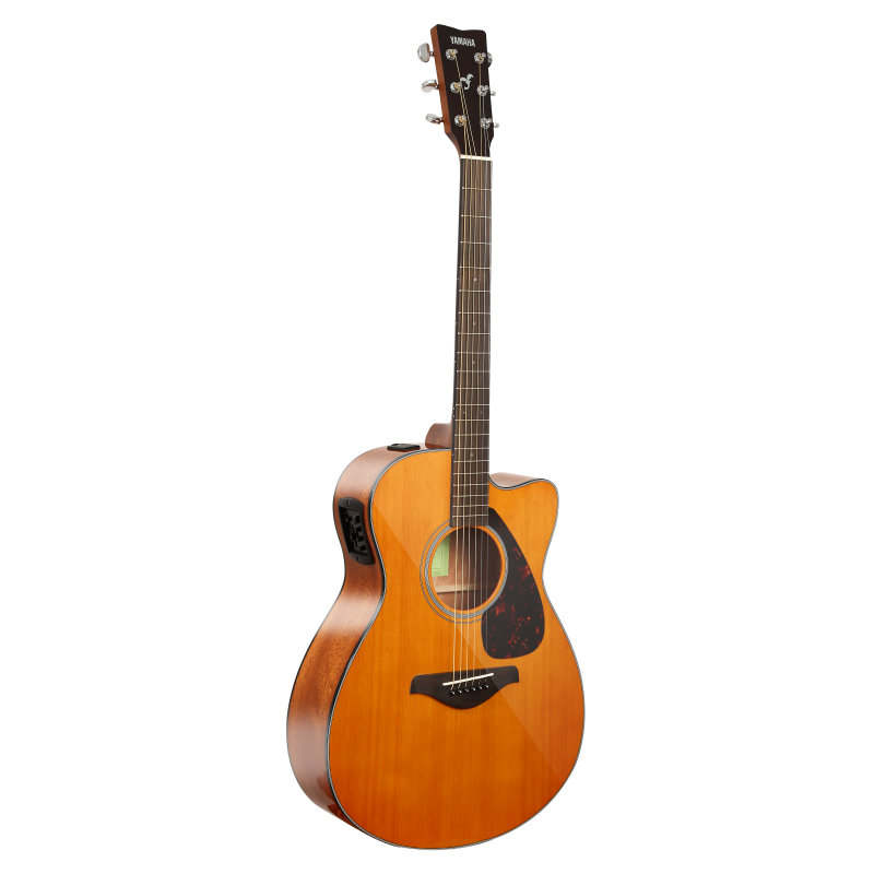 雅马哈自营（YAMAHA）全新升级款FSX800CVN 北美型号单板电箱吉他 复古色面单木吉他40寸 北美复古色