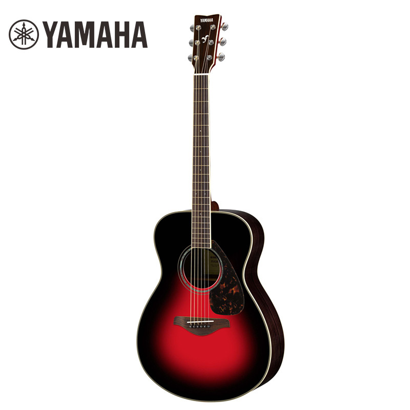 雅马哈自营（YAMAHA）雅马哈FS830DSR黄昏日光红单板民谣吉他40英寸
