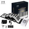 莫森(MOSEN)MS100手卷钢琴 88键便携式 加厚软键盘 便携式折叠电子琴 可充电初学电子钢琴 送礼包配件